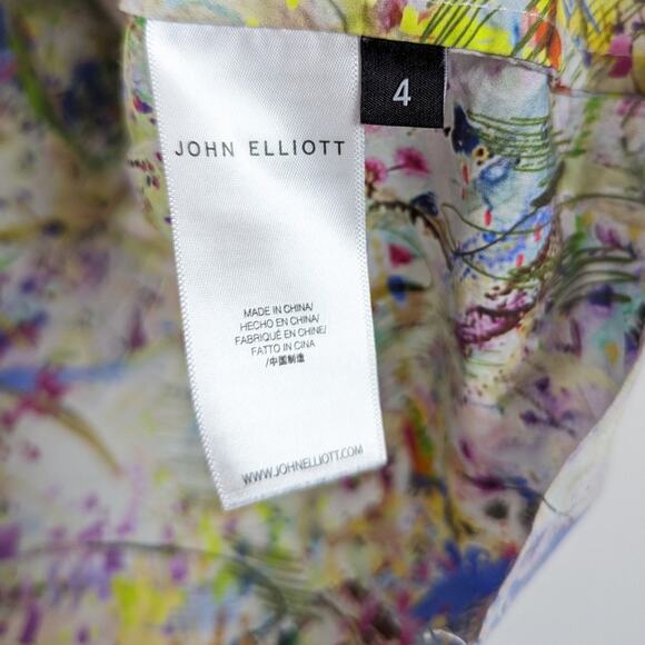 John Elliot Multicolor Studio Floor Camp Shirt - Picture 7 of 9